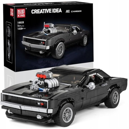MOULD KING 10028 SAMOCHÓD CHARGER MUSCLE CAR | 1439 EL.