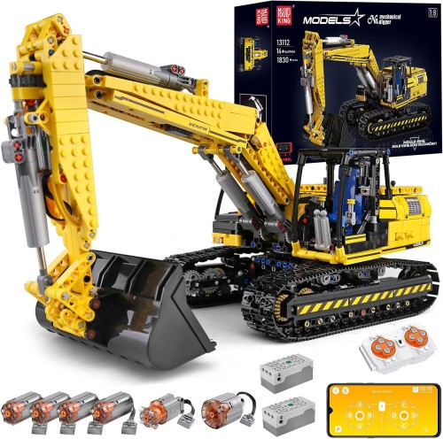 MOULD KING 13112 KOPARKA MECHANICAL DIGGER | 1830 EL.
