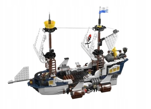 KLOCKI MOULD KING 10147 LATAJĄCY STATEK PIRACKI SAVIOR SPACESHIP | 1281 EL.