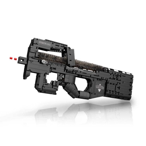 KLOCKI MOULD KING 14018S PISTOLET MASZYNOWY P90 SUBMACHINE GUN | 1668 EL.