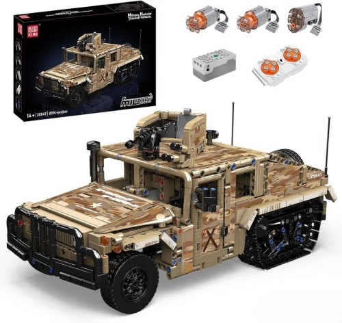 KLOCKI MOULD KING 20047 HUMVEE TRACKED | 2094 EL.