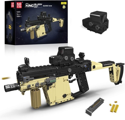 KLOCKI MOULD KING 14031 PISTOLET MASZYNOWY KRISS VECTOR | 1558 EL.
