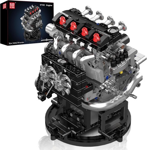 Klocki Mould King 10234 Silnik Honda VTEC | 722 el.