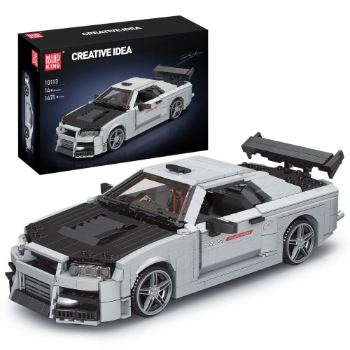 MOULD KING 10113 SAMOCHÓD SKYLINE GTR | 1471 EL.