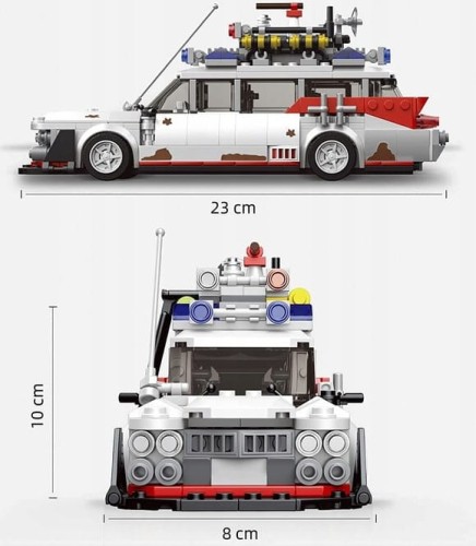 MOULD KING 10021 SAMOCHÓD GHOST BUS | 603 EL.