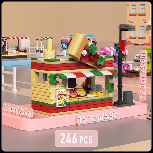 MOULD KING 24031 SKLEP PIZZA STORE | 246 EL.