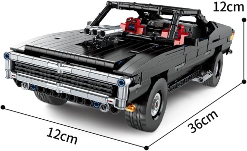 MOULD KING 13081 SAMOCHÓD MUSCLE CAR | 1098 EL.