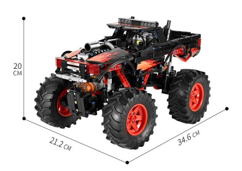 MOULD KING 18008 FLAME MONSTER | 889 EL.