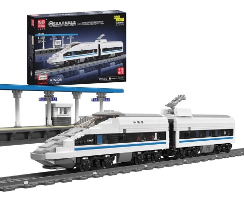 MOULD KING 12021 POCIĄG CRH380A HIGH-SPEED TRAIN | 1211 EL.
