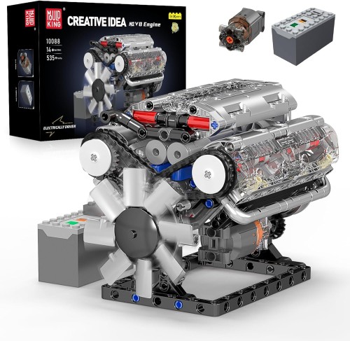 MOULD KING 10088  SILNIK V8 ENGINE | 535 EL.