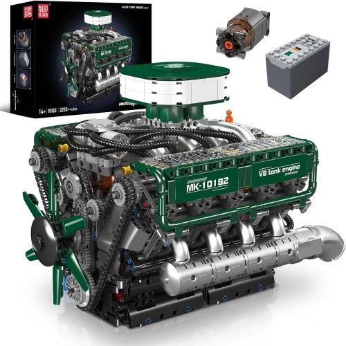 MOULD KING 10182 SILNIK TANK ENGINE  | 2250 EL.