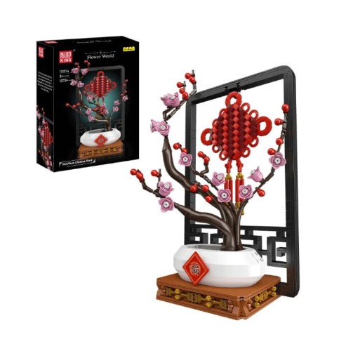 MOULD KING 10014 KWIATEK PLUM CHINESE KNOT | 1087 EL.
