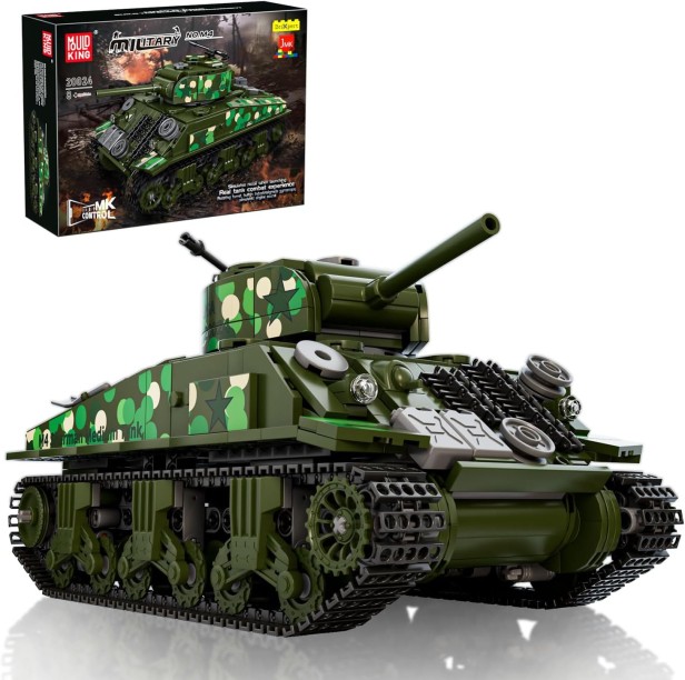MOULD KING 20024 CZOŁG M4 SHERMAN | 961 EL.