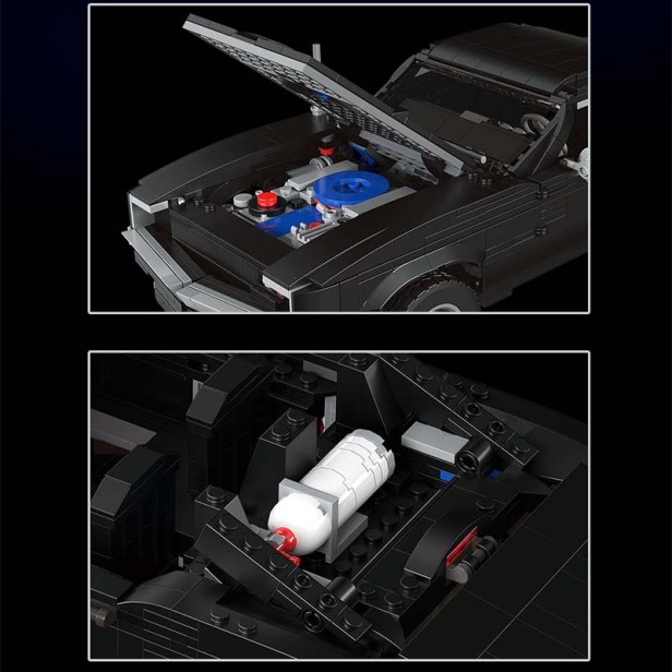 MOULD KING 10028 SAMOCHÓD CHARGER MUSCLE CAR | 1439 EL.