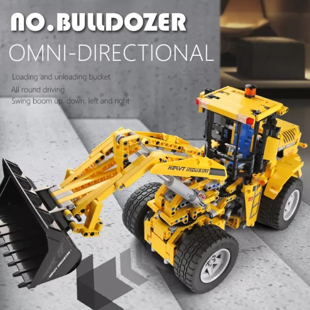 MOULD KING 13122S KOPARKO-ŁADOWARKA BUCKET LOADER | 1582 EL.
