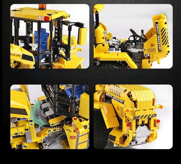 MOULD KING 13122S KOPARKO-ŁADOWARKA BUCKET LOADER | 1582 EL.