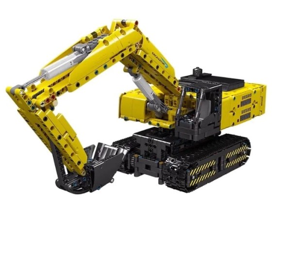 MOULD KING 15061 KOPARKA GĄSIENICOWA MECHANICAL DIGGER | 1113 EL.