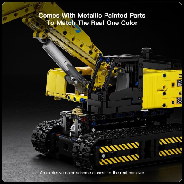 MOULD KING 15061 KOPARKA GĄSIENICOWA MECHANICAL DIGGER | 1113 EL.
