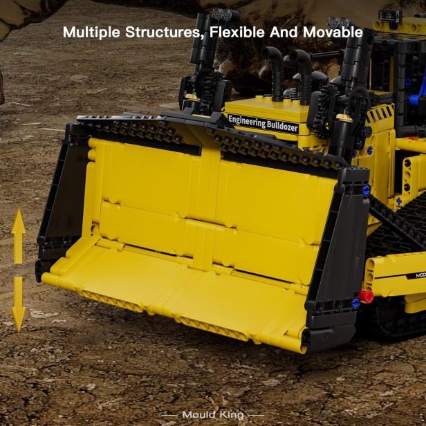 MOULD KING 15084 SPYCHACZ BULLDOŻER D11 | 1508 EL.