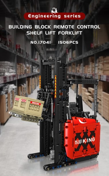 MOULD KING 17041 WÓZEK WIDŁOWY REACH TRUCK | 1506 EL.