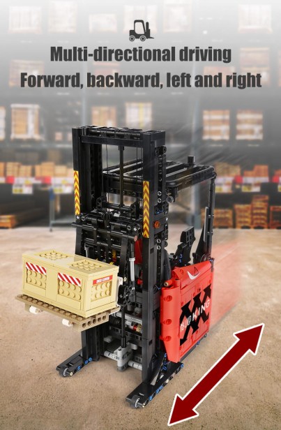 MOULD KING 17041 WÓZEK WIDŁOWY REACH TRUCK | 1506 EL.