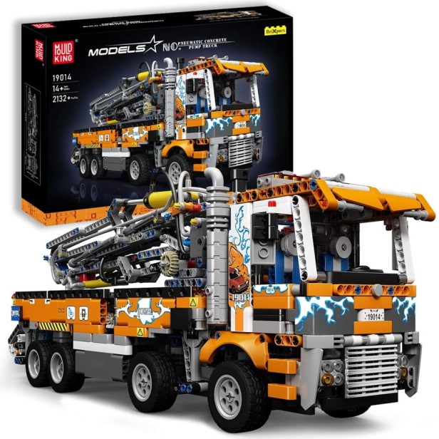 MOULD KING 19014S PNEUMATYCZNA POMPA DO BETONU PNEUMATIC CONCRETE TRUCK | 2132 EL.