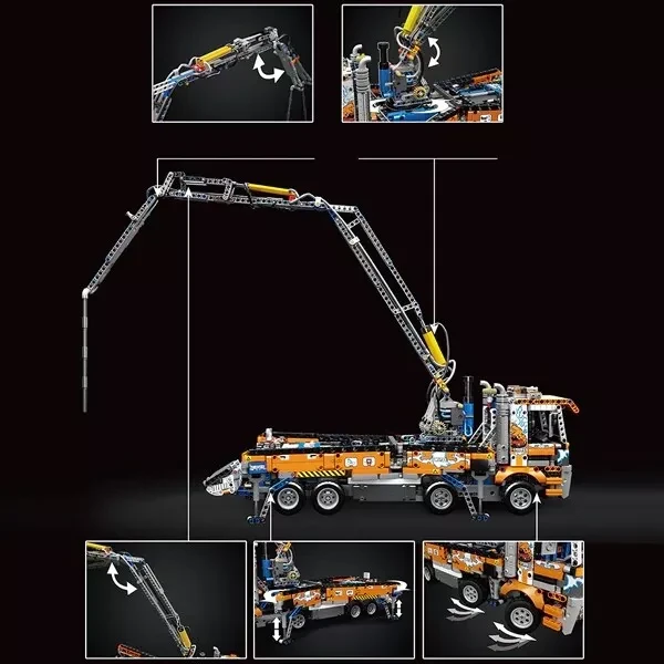 MOULD KING 19014S PNEUMATYCZNA POMPA DO BETONU PNEUMATIC CONCRETE TRUCK | 2132 EL.