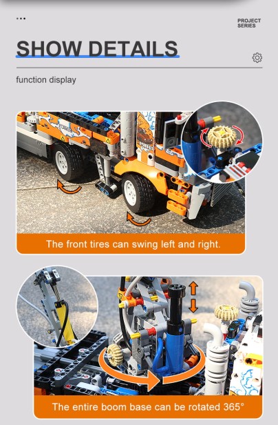 MOULD KING 19014S PNEUMATYCZNA POMPA DO BETONU PNEUMATIC CONCRETE TRUCK | 2132 EL.