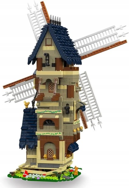 MOULD KING 10060 WIATRAK WINDMILL | 1584 EL.