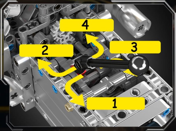 MOULD KING 10202 SILNIK LAMBORGHINI V12 ENGINE &amp; GEARBOX | 1260 EL.