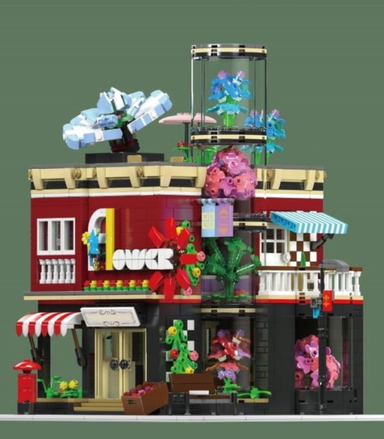 MOULD KING 16056 KWIACIARNIA FLOWER SHOP | 2291 EL.