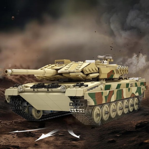 MOULD KING 20020S CZOŁG LEOPARD 2 TANK | 1100 EL.