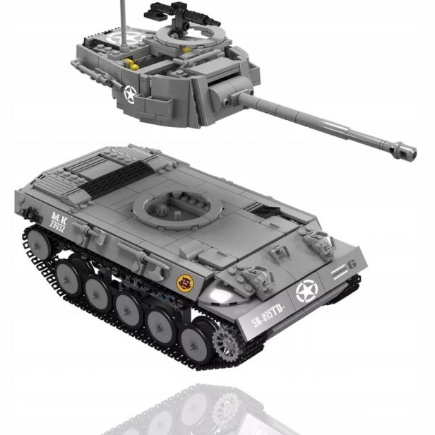 MOULD KING 20032 CZOŁG M16 HELLCAT DESTROYER | 971 EL.