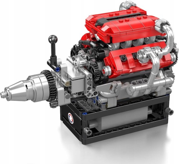 KLOCKI MOULD KING 10204 SILNIK FERRARI V8 ENGINE | 750 EL.