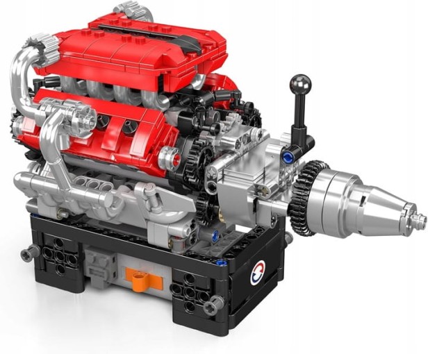 KLOCKI MOULD KING 10204 SILNIK FERRARI V8 ENGINE | 750 EL.