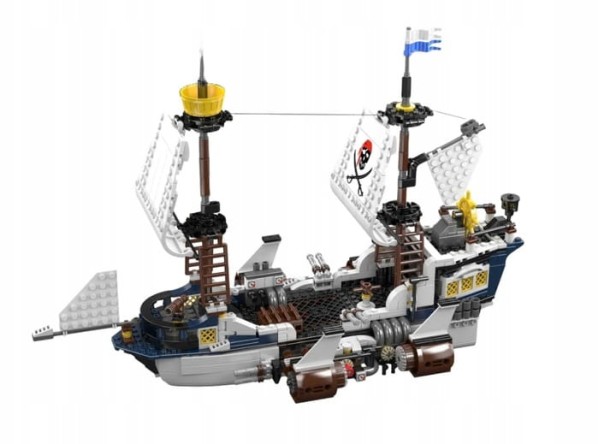 KLOCKI MOULD KING 10147 LATAJĄCY STATEK PIRACKI SAVIOR SPACESHIP | 1281 EL.
