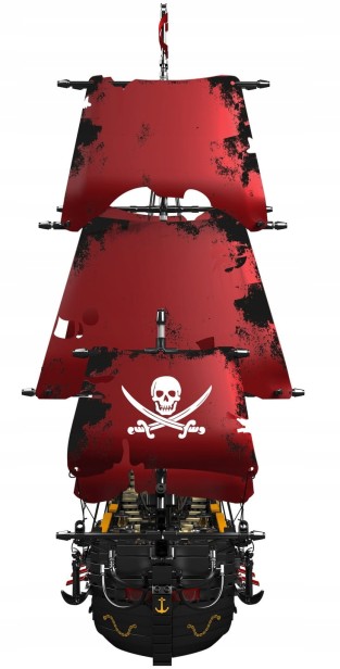 KLOCKI MOULD KING 13109S OKRĘT PIRACKI QUEEN ANNE'S REVENGE | 3251 EL.