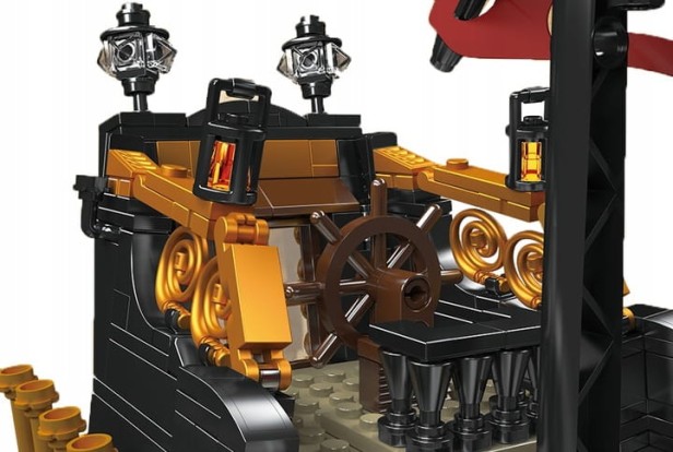 KLOCKI MOULD KING 13109S OKRĘT PIRACKI QUEEN ANNE'S REVENGE | 3251 EL.