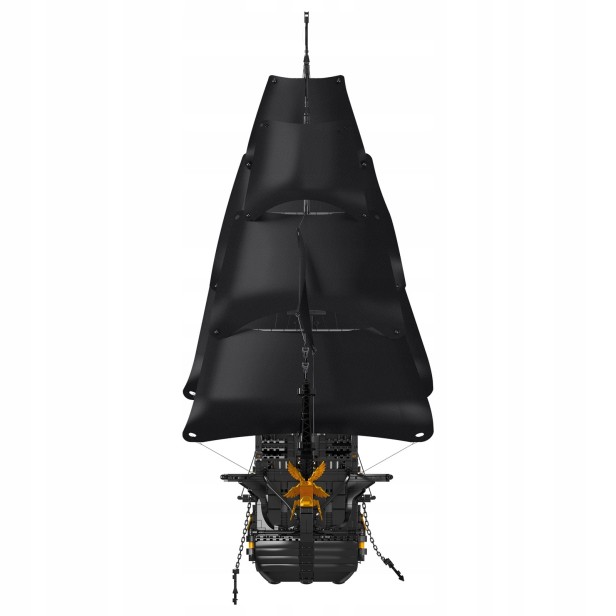 KLOCKI MOULD KING 13186 STATEK PIRACKI CZARNA PERŁA BLACK PEARL II | 5266 EL.