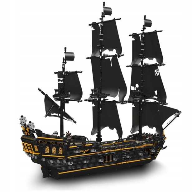 KLOCKI MOULD KING 13199 STATEK PIRACKI CZARNA PERŁA BLACK PEARL | 3180 EL.
