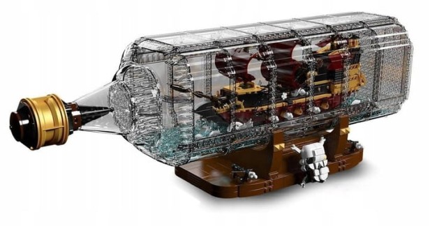 KLOCKI MOULD KING 10066 STATEK REVENGE IN A BOTTLE | 2488 EL.