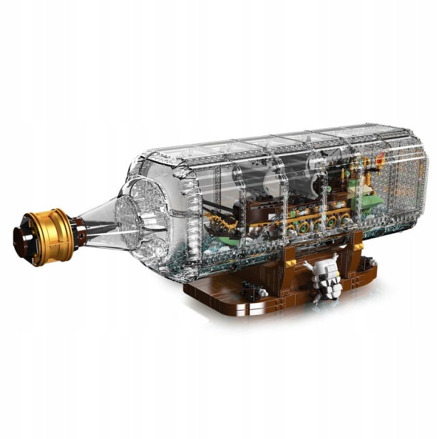 KLOCKI MOULD KING 10067 STATEK DUTCHMAN IN A BOTTLE | 2499 EL.