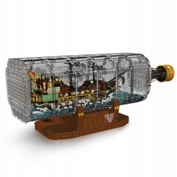 KLOCKI MOULD KING 10067 STATEK DUTCHMAN IN A BOTTLE | 2499 EL.