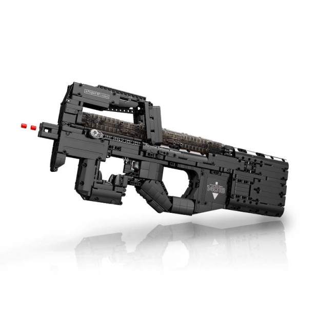 KLOCKI MOULD KING 14018S PISTOLET MASZYNOWY P90 SUBMACHINE GUN | 1668 EL.