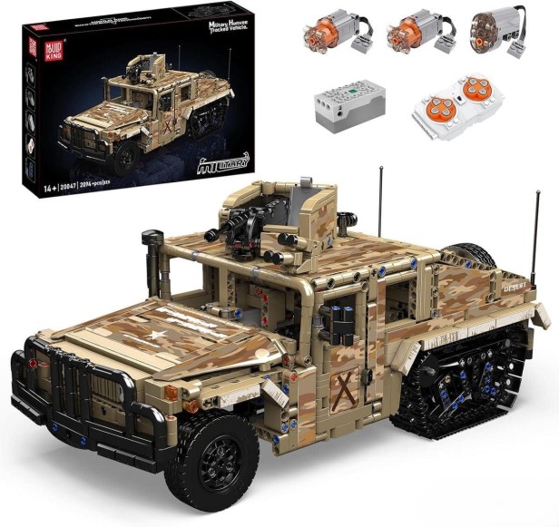 KLOCKI MOULD KING 20047 HUMVEE TRACKED | 2094 EL.