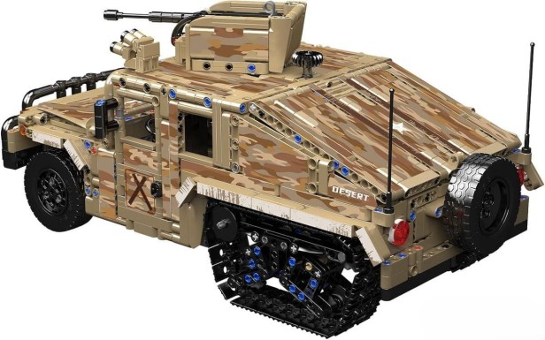 KLOCKI MOULD KING 20047 HUMVEE TRACKED | 2094 EL.