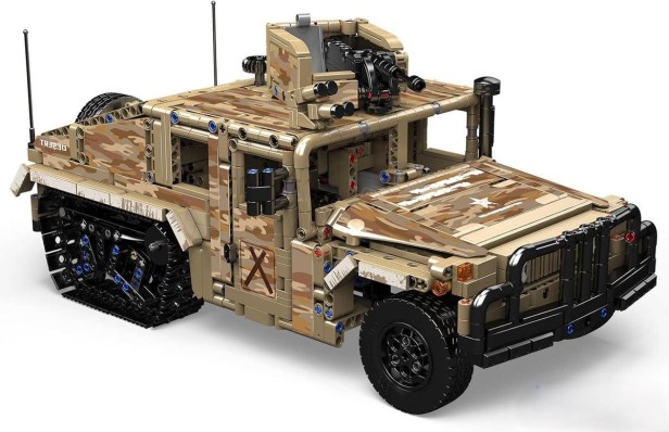 KLOCKI MOULD KING 20047 HUMVEE TRACKED | 2094 EL.