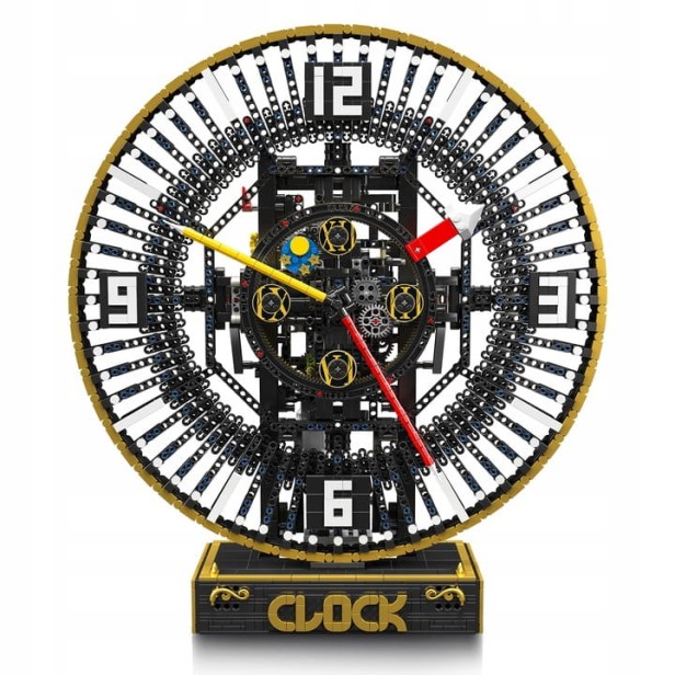 Klocki Mould King 10160 Zegar Mechaniczny Steampunk Grand Clock | 3675 el.
