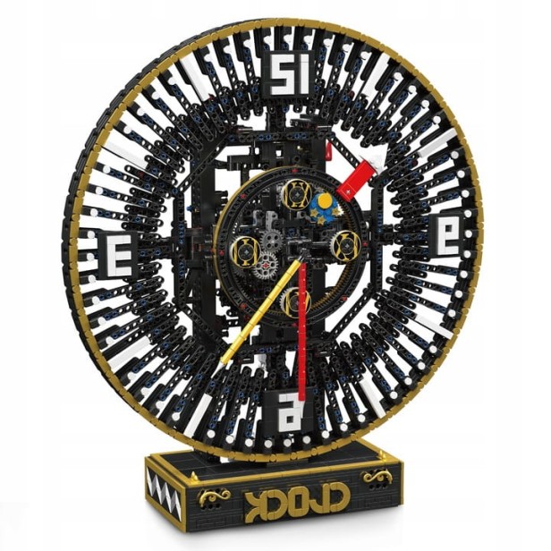 Klocki Mould King 10160 Zegar Mechaniczny Steampunk Grand Clock | 3675 el.