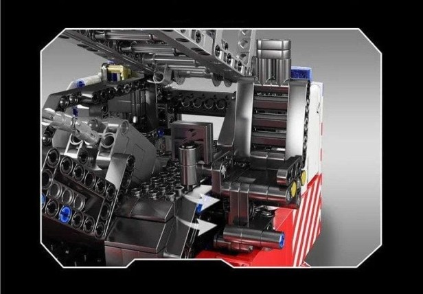 Klocki Mould King 17022 Wóz Strażacki Fire Engine | 4886 el.